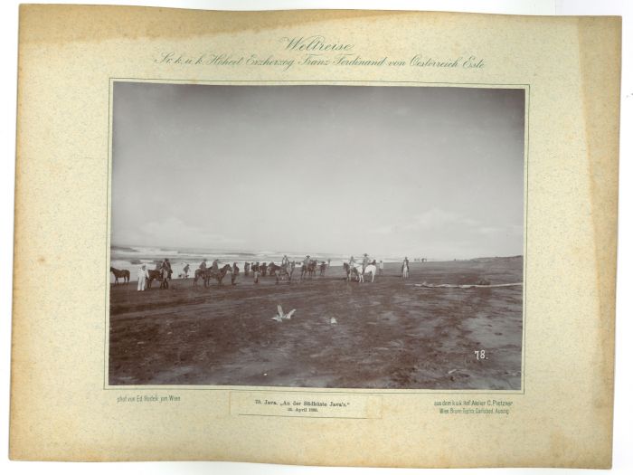 An der Südküste Java's - 21 April 1893 by prince Franz Ferdinand von Osterreich Este - Artwork