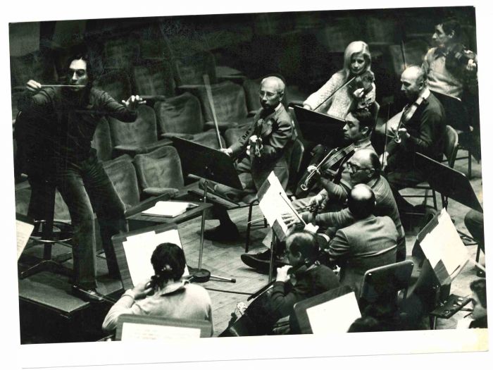 Claudio Abbado - Vintage Photograph