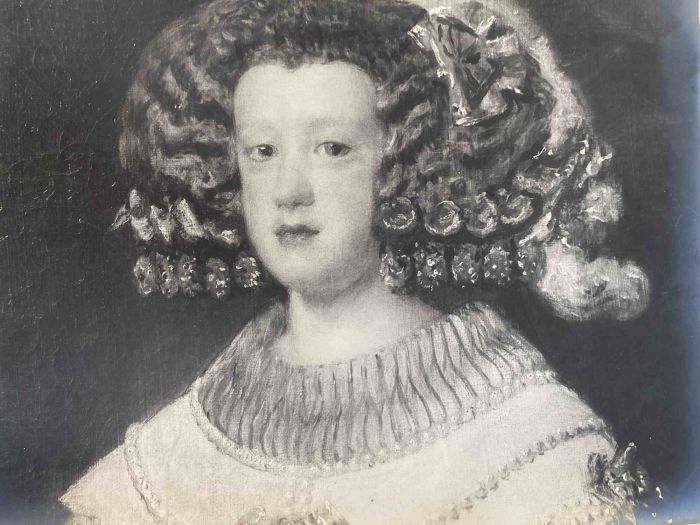  Vintage Photograph of Painting    