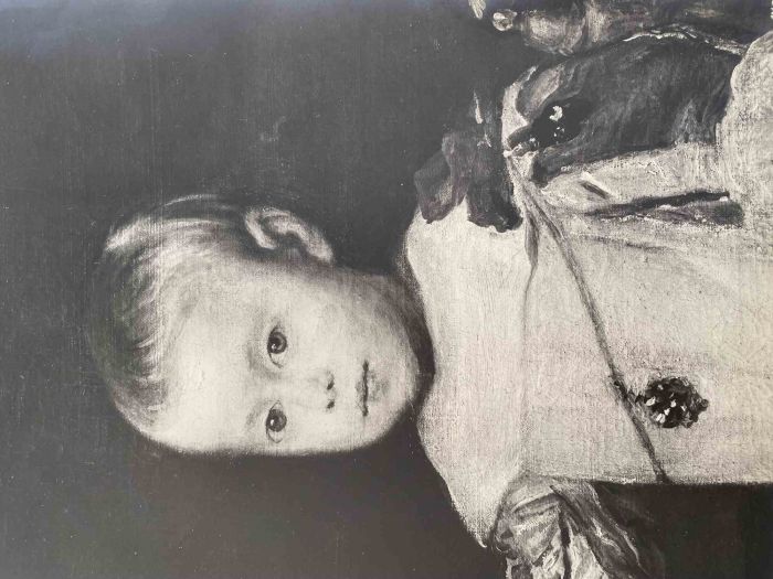  Vintage Photograph of Painting   