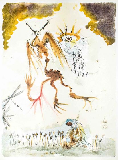 Et dimitte nobis debita - From "Pater Noster" by Salvador Dalí - Modern Artwork