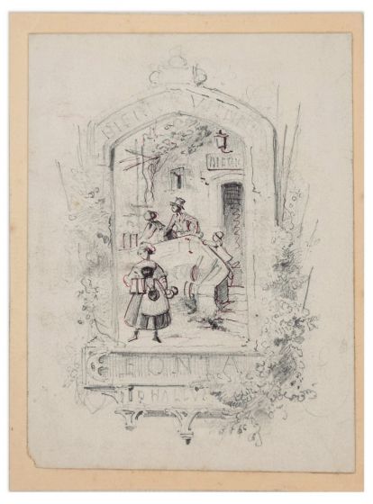 Sketch For A Sign by Anonymous - Modern Artwork