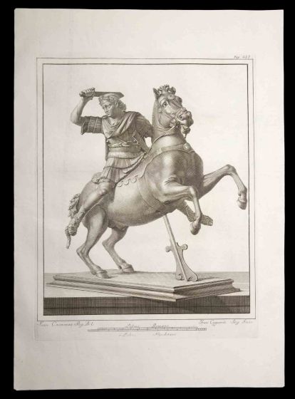  Legionnaire with the Horse, Ancient Roman Statue