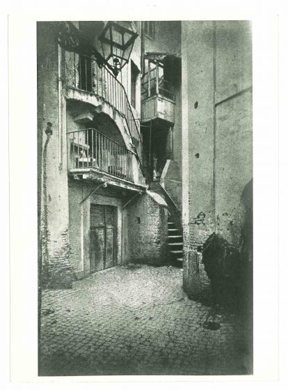 Roman House - Vintage Photograph  