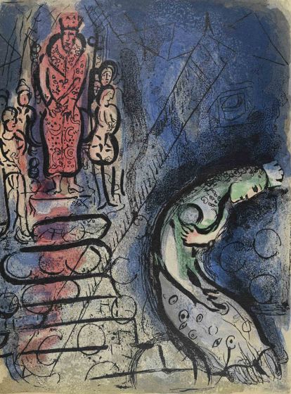 Ahasuerus Sends Vasthi Away 
