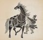 Rider Taming a Horse by Anonymous - Modern Artwork