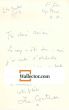 Confidential Letter by Jean Cocteau - Manuscript