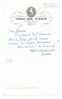 Autograph Letter by Joseph Szigeti - Original Manuscripts