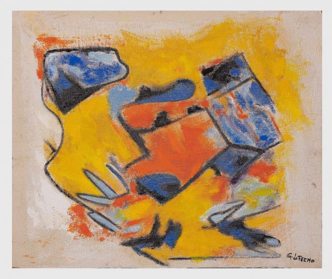 Orange and Yellow by Giorgio Lo Fermo - Contemporary Artwork