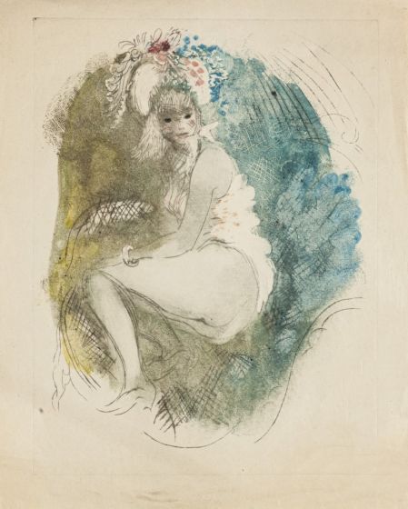 Nude 1930s is a splendid lithograph engraved by the Italian artist Anonymous Artist of XX Century.