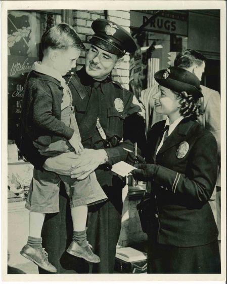 Policewomen in The U. S. - American Vintage Photograph