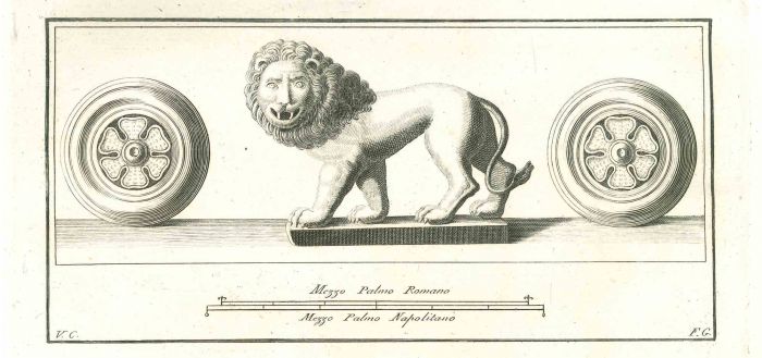 Ancient Roman Lion