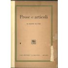 Prose e articoli