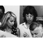 Mick Jagger with Jerry Hall