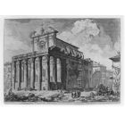 Veduta del Tempio di Antonino e Faustina in Campo Vaccino