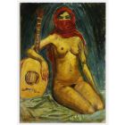 Odalisque and Guitar