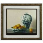 Oranges With Vase