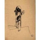 Jean Cocteau's China Ink - From "Dessins"