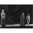 The Italian Actress Paola Borboni in "King Lear"