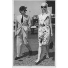 The Italian Actress Elsa Martinelli with Willy Rizzo