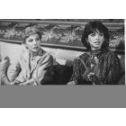 The Italian Actresses Enrica Bonaccorti and Valeria Valeri