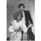 The Italian Actors Enrica Bonaccorti and Marco Columbro