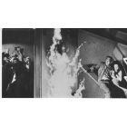 Paul Newman on the set of "The Towering Inferno"