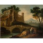 River Landscape with Bystanders