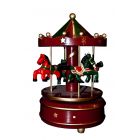 Vintage Wind Up Toy Musical Carousel