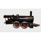 Black Train Locomotive