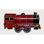 Wind up Locomotive Wells-Brimtoy 7040