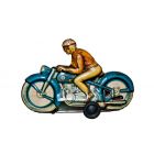 Friction Motorcyclist