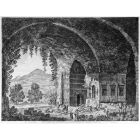 Veduta del Ninfeo di Diana, vicino all’Emissario del Lago di Castel Gandolfo 