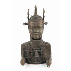 Bronze Bust of African Woman Antenata