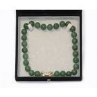 Necklace with Jade Spheres