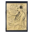 Portrait of Filippo Tommaso Marinetti
