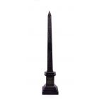 Belgian Black Marble Obelisk