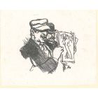 Two Men with an Illustration 