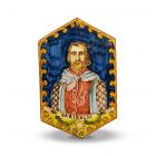 Garibaldi's Portrait Majolica