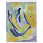 Blue Yellow and Green Expressionism