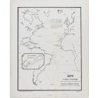 Carte de l'Ocean Atlantique - Bermuda Islands