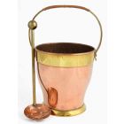 Vintage Ice Container with Spoon