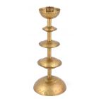 Art Deco Brass Candlestick