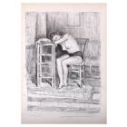 Femme assise