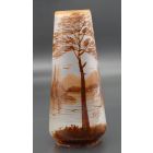 Art Nouveau Marine Landscape Vase 