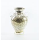 Cracked Glass Vase