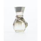 Fumè Glass Vase With Ribbon