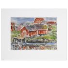 Wooden Huts