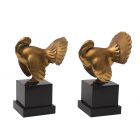 Vintage Art Déco Turkeys Bookends - SOLD