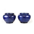 Pair of Blue Vases